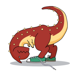 Pegatina Dino-RUSH! – Carnotauro
